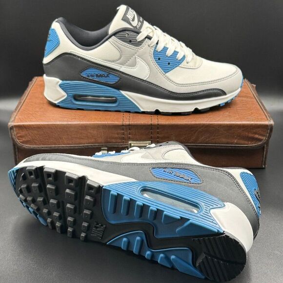 Nike Air Max 90 'Black Teal Blue' - Picture 1 of 10